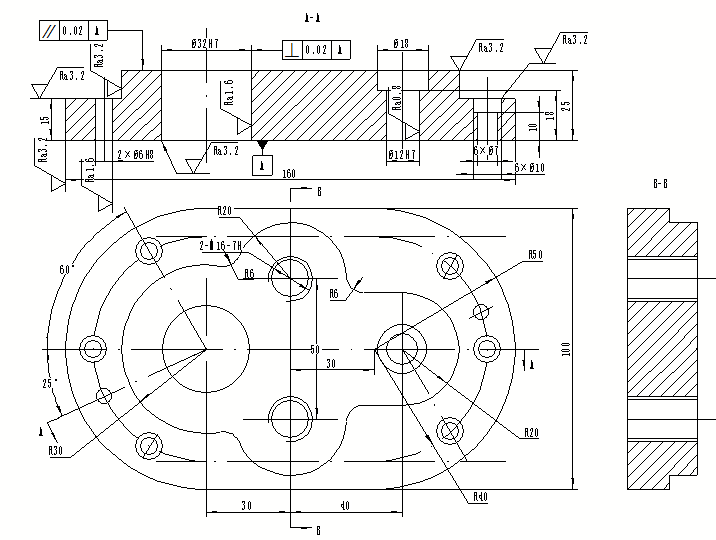 SX003-泵盖零件的自动编程加工