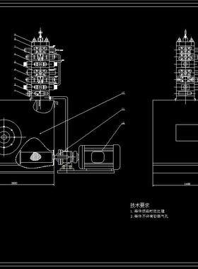 J802-SX-ZY-250型注射机液压系统设计CAD图