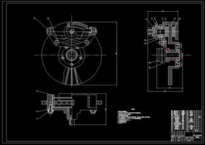 CL016-丰田COLLORA车盘式制动器设计\汽车制动器【说明+CAD图纸】