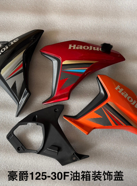 适用于豪爵摩托车配件 DK125S/HJ125-30F/150油箱护板护翼 装饰盖