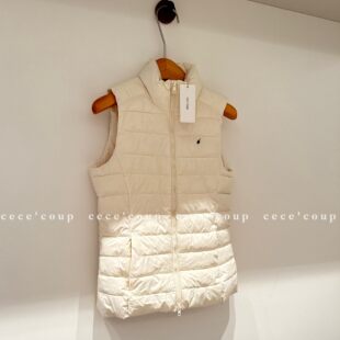 羽绒马甲无袖 INSHUA知性女孩 外套女 立领修身 26FW 28新品