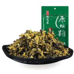 【秋梅倒笃菜原坛菜300g】酒店厨房农家适用酱菜片儿川伴侣大包装