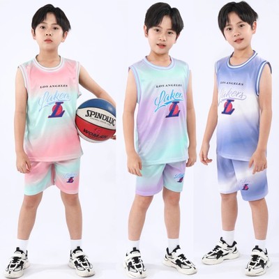 幼儿园儿童篮球服套装比赛队服