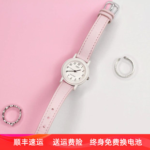 卡西欧手表女casio指针小巧可爱石英儿童学生女表LQ 4B1 139L