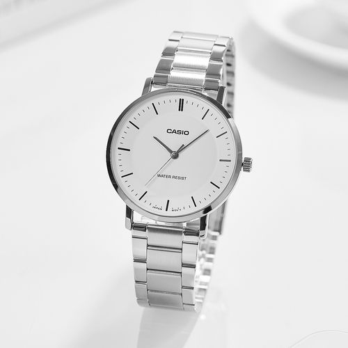 卡西欧（casio)手表男 超薄大表盘 简约休闲商务石英男表