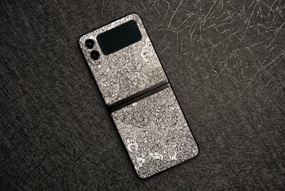 三星背膜优质不留胶立体纹路全包