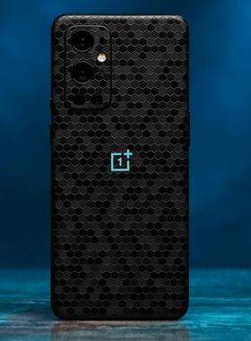 机肤3M贴纸一加9 R pro RT背贴碳纤维蜂巢迷彩dbrand膜nord2包边