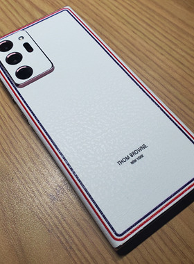 机肤适用三星note20 S20 fe + 21 ultra s20u背贴膜dbrand正品3M