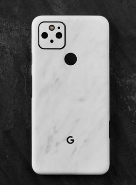 机肤贴纸谷歌pixel 5背贴碳纤维蜂巢迷彩dbrand防指纹全包3M彩膜