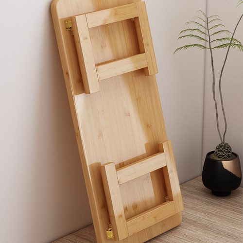 炕桌茶几免装折叠矮茶桌楠竹榻榻米飘窗实木懒人家用炕几日式阳台