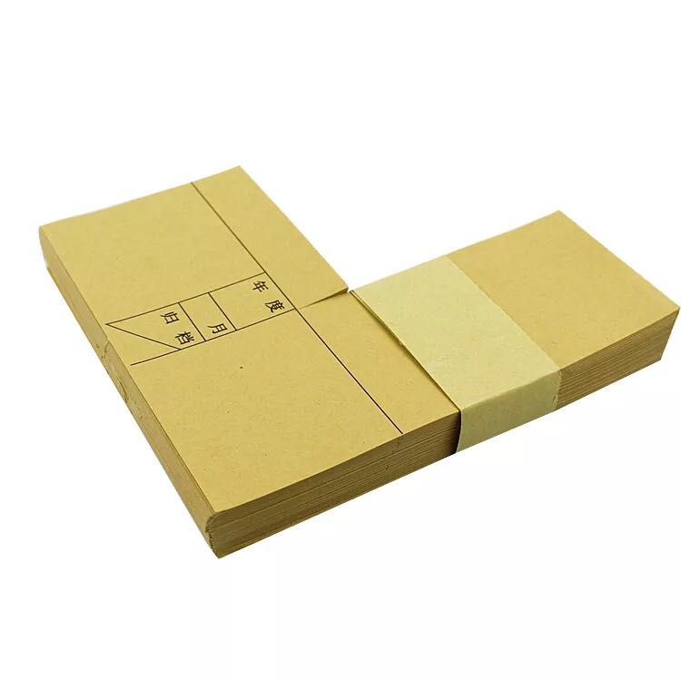 记账凭证封面纸包角 牛皮纸 会计凭证包角护角 财务用品 通用