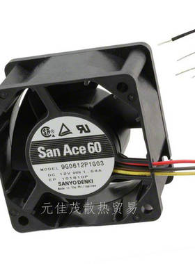全新原装正品SanAce60 山洋 9GA0624P6G001 24V 6CM 变频散热风扇