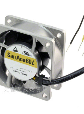 山洋SanAce60L 9LG0612/24/48P4S001 12V 24V 48V长寿命散热风扇