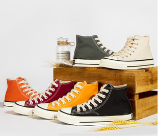 板鞋 2147大孚飞跃feiyue高帮帆布鞋 情侣基础休闲鞋 新款 男女春季