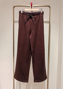 HFKIA6406A 撞色抽绳宽松直筒休闲裤 1799 时尚 大雅家秋冬款