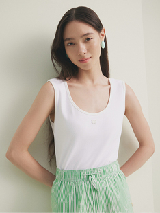 HFKPC5101A 大雅家25春夏款 背心 无袖 999 白色圆领时尚