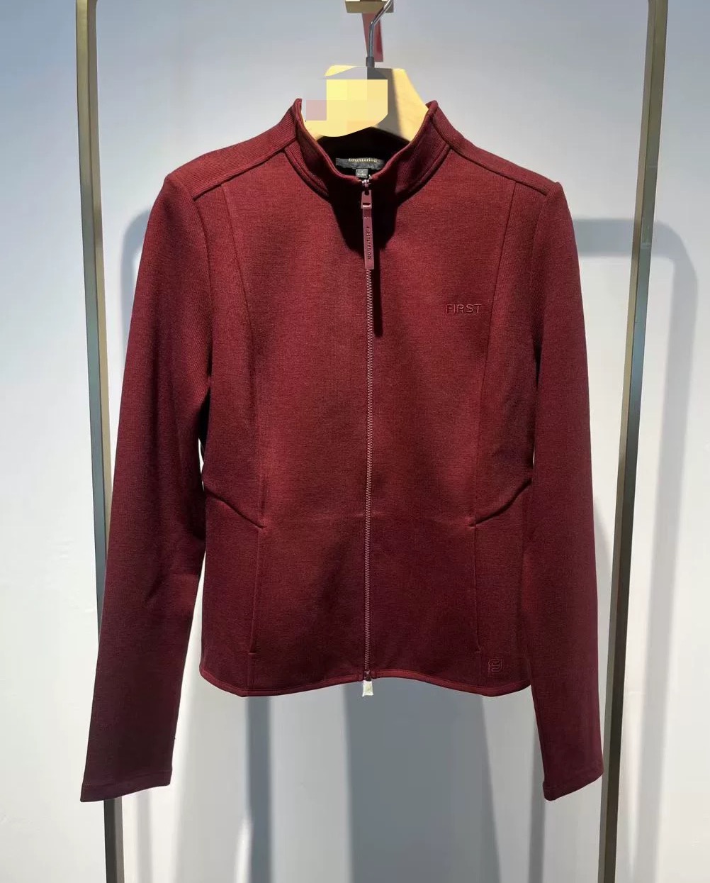 大雅家秋冬款时尚立领修身拼接短外套 HFKAA1202A/B-2099