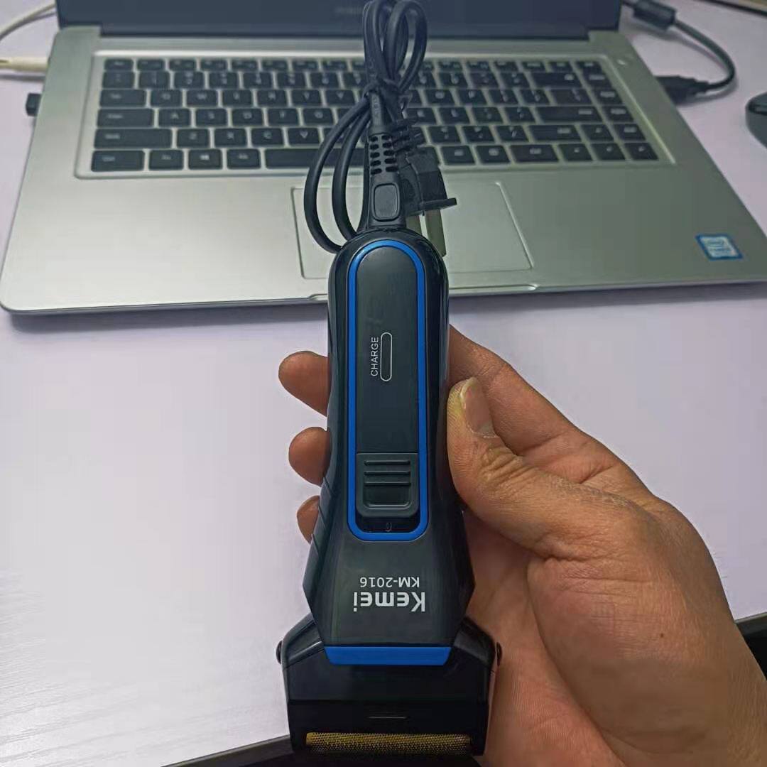 科美KM-2016剃须刀配件 充电线充电器电源线 220V扁形国内插头