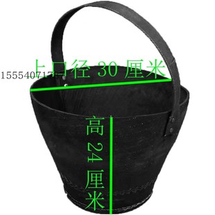 修用水泥砂漿泥桶加厚耐磨防摔料桶 建筑輪胎膠皮桶橡膠灰桶工地裝