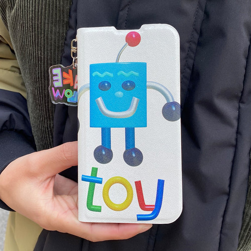 机器人折叠翻盖手机壳