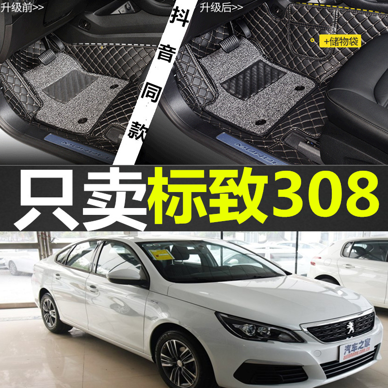 东风标致新老款大包围汽车脚垫