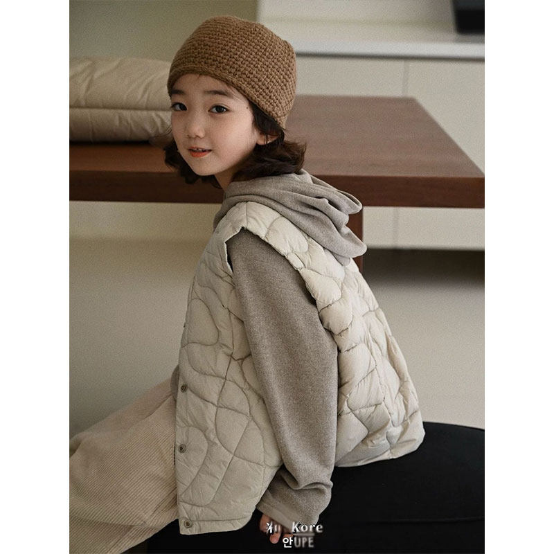 马甲外穿女童2025秋冬新款中大儿童洋气韩版坎肩校服神器棉服背心