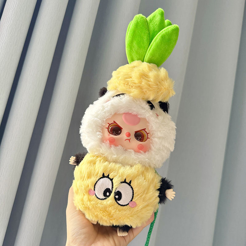 仅娃衣】20cm娃三岁娃衣三代大可爱系列毛绒公仔菠萝外带包可爱,模玩/动漫/周边/娃圈三坑/桌游,潮玩娃衣,淘宝优惠券,粉丝福利购,淘宝优惠卷