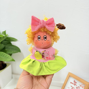 123星星人毛绒挂件玩偶娃衣我们是星人公仔配饰开心梨果裙套装萌