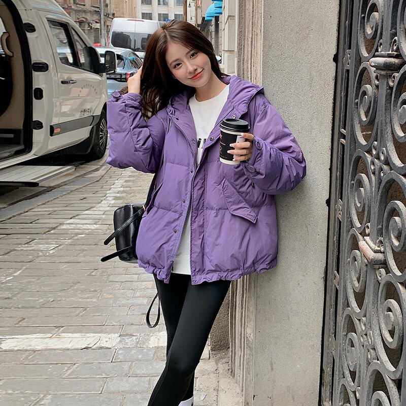 【现货】小个子连帽短款棉衣235-9939-P155-控238,女装棉衣/棉服,金十上