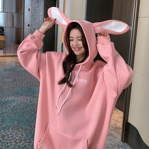 现货  秋款可爱兔耳朵卫衣235-N0100-P95，控148图片