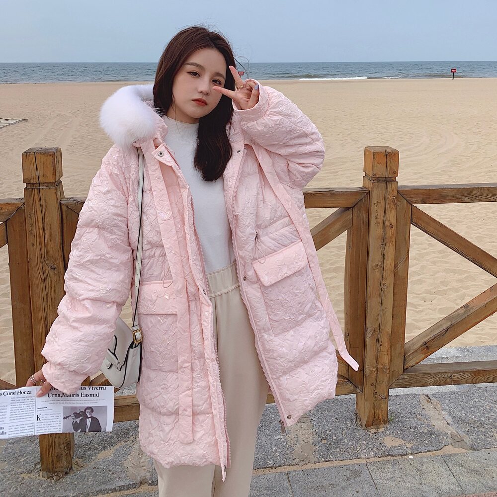 2021冬装新款粉色仙气服235-M601P175K268,女装棉衣/棉服,金十上