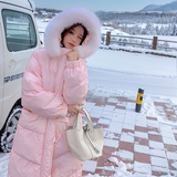 现货90%白鸭绒长款羽绒服235-607-P355K498，女装羽绒服，金十上
