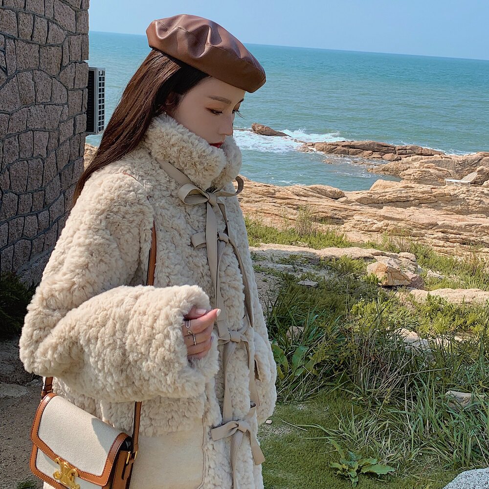 2021冬装新款羊羔毛外套235-M603-P175,控248图片