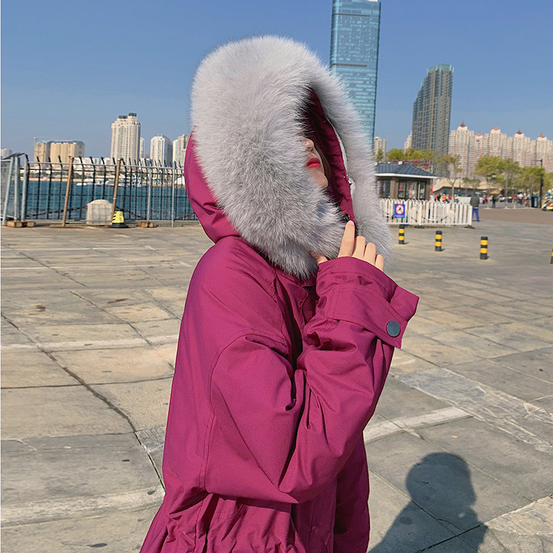 现货新款冬装加长工装派克服浙宝235-M590-P180控268,女装棉衣/棉服,金十上