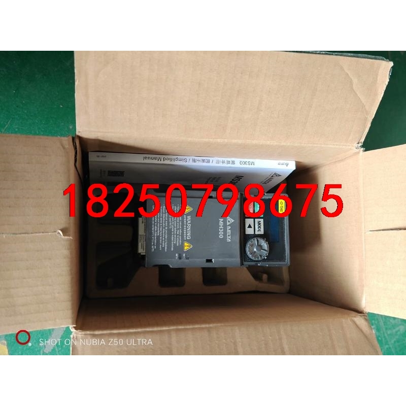 台达MH300变频器VFD4A2MH43ANSAA工程全新余议价