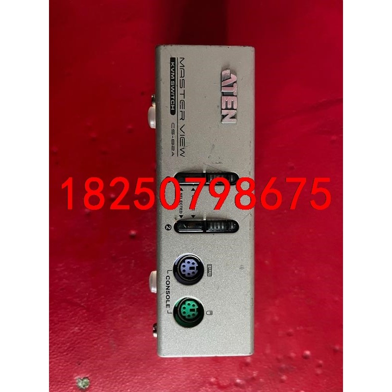 ATEN宏正正品 CS一82A  2口 PS/2 KVM多电议价