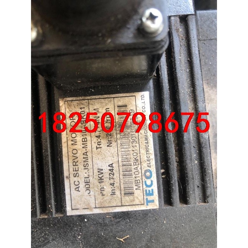 东元伺服电机JSMA-MB10ABK01两台，成色如图无拆无议价