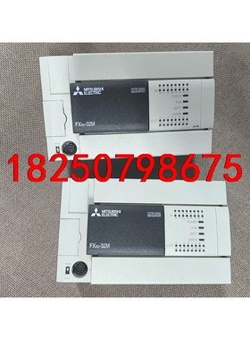 三菱PLC，FX3U-32MR，原装正品拆机，功能包好橙色如议价