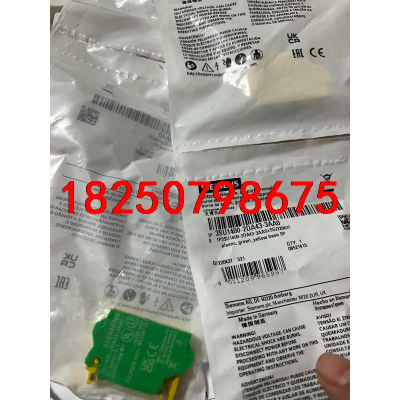 西门子3SU1400-2DA43-3AA0。全新原装正品议价
