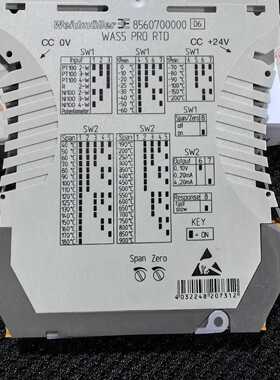 魏德米勒WAS5PRORTD全新原包装德国进口8560议价