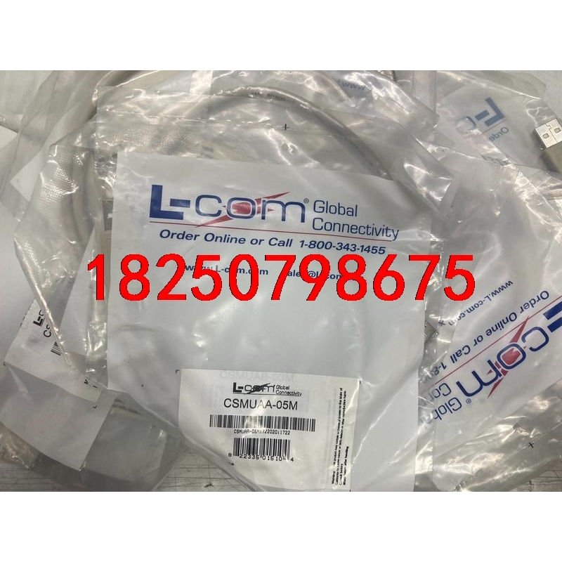 L-com诺通CSMUAA-05M  USB转USB 全新库议价