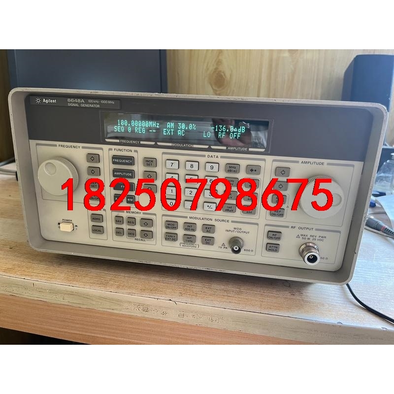 Agilent安捷伦 8648A 信号发生器，信号源 100议价
