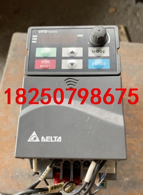 台达变频器VFD007R43T,380V,0.75KW，现货议价