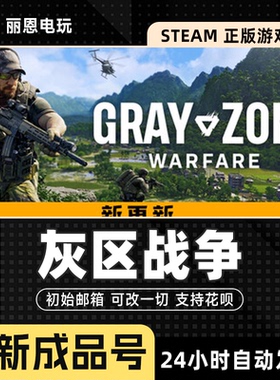 灰区战争成品号Gray Zone Warfare全新号可换绑改密改一切 可联机