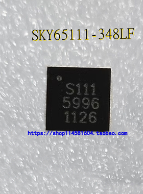 SKY65111-348LF 丝印S111 QFN-16 ISM 600-1100MHz 射频放大器