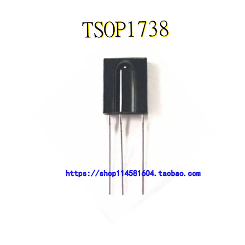 TSOP1738 DIP-3  红外接收头 红外线接收器 感应距离35m 可配单