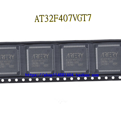 AT32F407VGT7 LQFP-100 微控制器 全新原装正品 可配单