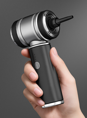 尤利特4档大吸力吸吹一体无刷电机汽车用5合1金属车载无线吸尘器