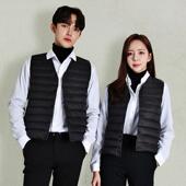 贴身内穿坎肩保暖背心短款 2025秋冬新款 羽绒棉马甲男士 中老年内胆