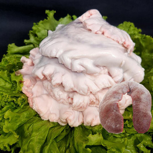 笨猪新鲜鸡冠油网红食品水油猪荤油花边肠油炼油滋啦花油3斤包邮